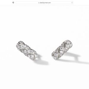 David Yurman Cable Collection Bar Stud Earrings